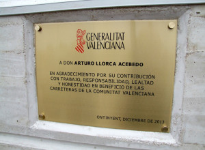 Placa-ArturoLlorca