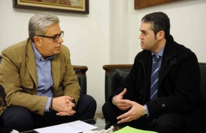 Visita alcalde de Albaida a Diputació