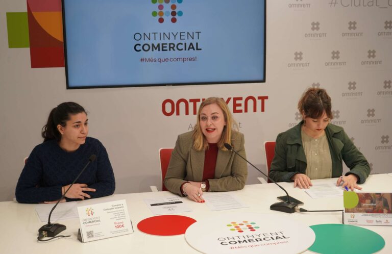 “Comprar a Ontinyent té premi” repartirà 9000 euros en butlletes rasca-rasca per dinamitzar el comerç local