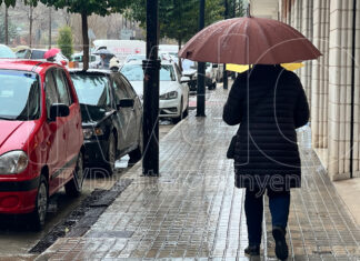 AEMET activa l’avís roig per pluges que poden afectar la Vall d’Albaida