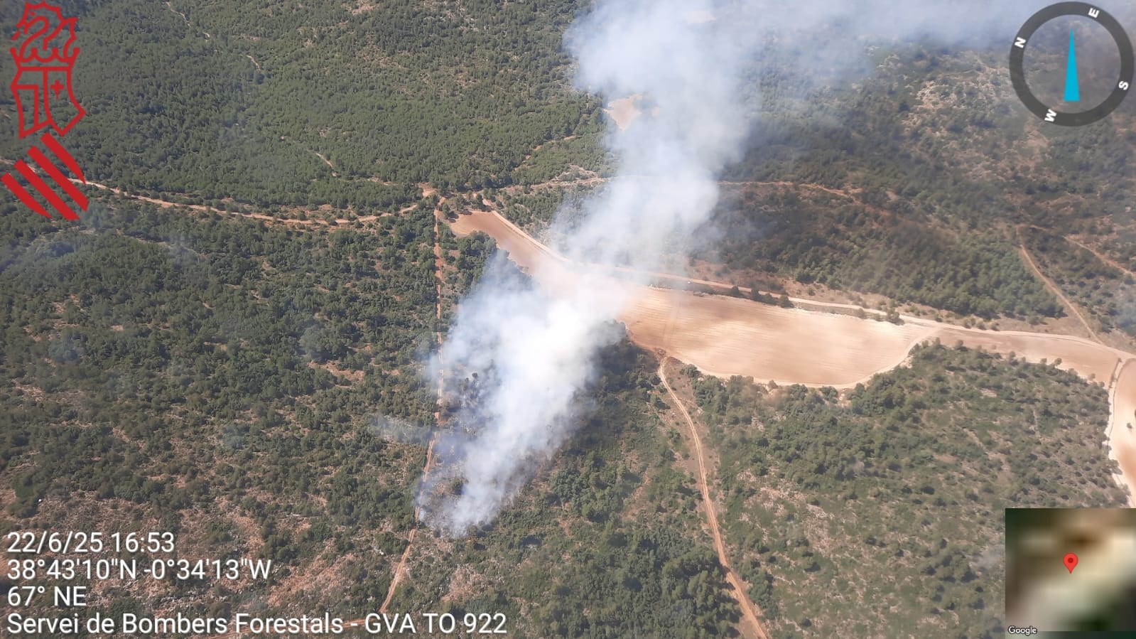 Incendi Bocairent 1 - Bombers Forestals