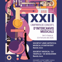 CARTELL Intercanvi Bandes Joves 2025