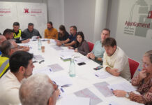 Tot a punt per a la Fira de Novembre: Ontinyent coordina trànsit, seguretat i muntatge del recinte firal