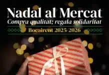 El mercat municipal de Bocairent inicia la campanya “Nadal al mercat” amb compres i solidaritat
