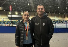 Júlia Baldó aconsegueix la plata al Campionat d’Espanya sub20 per clubs en pista coberta