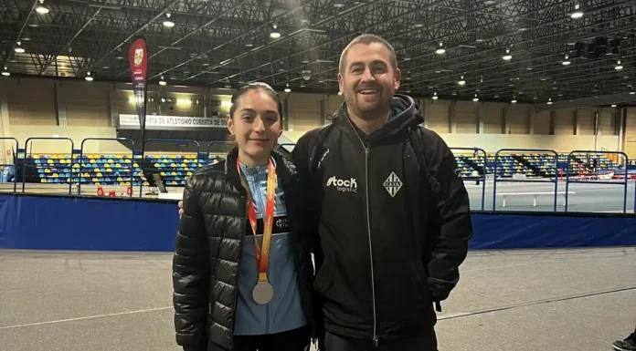 Júlia Baldó aconsegueix la plata al Campionat d’Espanya sub20 per clubs en pista coberta