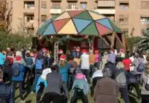 El Parc de Benarrai d’Ontinyent s’ompli d’activitat física suau i esmorzar popular amb 350 participants