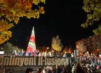 La previsió meteorològica obliga a retardar l’obertura del Mercat de Nadal d’Ontinyent