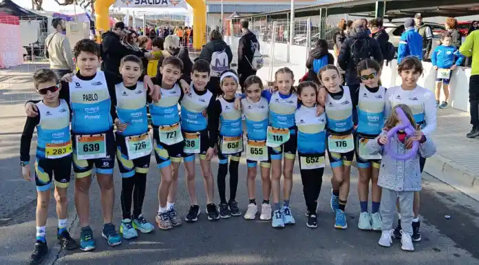 Gran presència del Club Triatló Ontinyent al Duatló Escolar Ciutat de Carlet