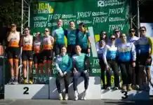 Pòdium per al Triatló Ontinyent femení al Duatló Vila de Rojales