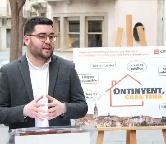 Compromís denuncia incompliments de terminis en la reforma de la Plaça Concepció d’Ontinyent