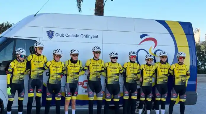 El Club Ciclista Ontinyent inicia la temporada amb una concentració de cadets a Calp
