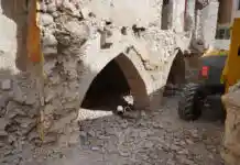 Ontinyent descobreix possibles arcs medievals en obres al barri del Poble Nou