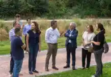 La Generalitat veu el parc de les Mamàs Belgues d’Ontinyent com a model davant futures DANA