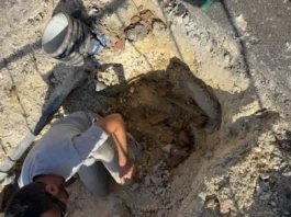 Albaida inicia la renovació de la canonada principal per reduir avaries i talls d’aigua Actuació canonada principal aigua potable Albaida (4)