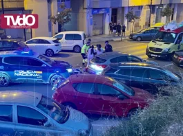 El SAMU atén un accident de moto a l’avinguda de l’Almaig d’Ontinyent IMG_1871