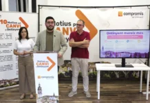 Compromís proposa pujar l’IBI als grans propietaris amb vivendes buides a Ontinyent Calabuig, Moreno i Portero