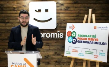 Compromís proposa bonificacions del 10% i el 5% en la taxa del fem d’Ontinyent Nico Calabuig