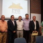 Expresidents junt al nou president de la mancomunitat de la Vall