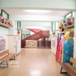 Interior d’un col·legi escolar de primària d’Ontinyent. Foto d