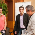 Paula García, Jorge Rodríguez i Joan Gilabert
