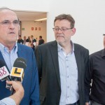 Ex-ministre Àngel Gabilondo, junt a Ximo Puig, i Jorge Rodríguez a l’escola d’estiu del PSPV a Ontinyent