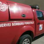 Autobomba del servei de bombers forestals de la Generalitat Vale